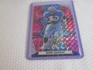2022 Mosaic Barry Sanders Pink Priz...