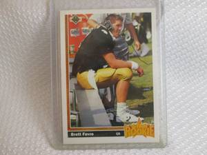 1991 Upper Deck Brett Favre Rookie ...