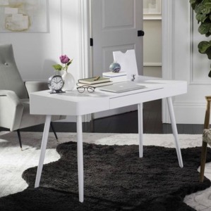 Fadri Mid Century Scandinavian One Drawer Desk