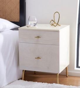 Genevieve 2 Drawer Nightstand