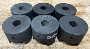Concentric Heavy-Duty Shaft Coupling, 1in. Size, Model# C-L110-F lot of 6