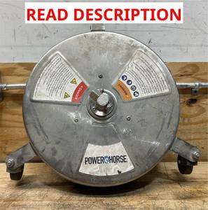 Powerhorse Stainless Steel Pressure Washer Surface Cleaner, 16in., 4000 PSI #6133509 Msrp $199.99
