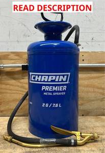 Chapin Premier Steel Portable Compression Sprayer, 2-Gallon Capacity, Model# 1280 #103088 Msrp $138.99