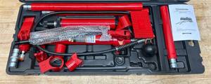 Strongway Hydraulic Ram Kit, 16-Pc., 10-Ton Capacity, Portable, Auto Body Repair Kit #46273 Msrp $259.99