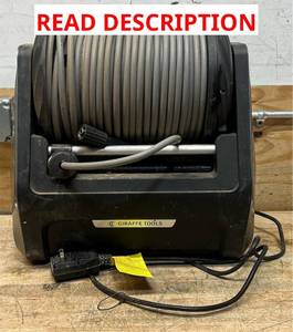 Giraffe Tools Wall-Mount Electric Pressure Washer, 100ft. Soft Hose, 2900 PSI, 2 GPM, 120 Volts, Model# HP135-G30A #6056646 Msrp $399.99
