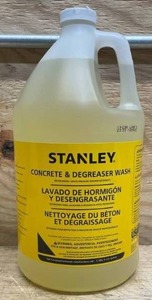Stanley Concrete and Degrease Wash