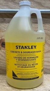 Stanley Concrete and Degrease Wash