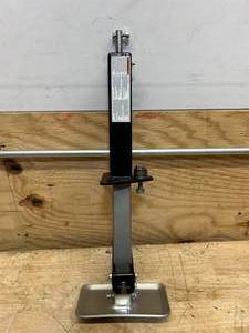 Ultra-Tow XTP Fast-Action Square Tube Trailer Jack, 2000-Lb., Topwind, A-Frame Mount, Bolt-On