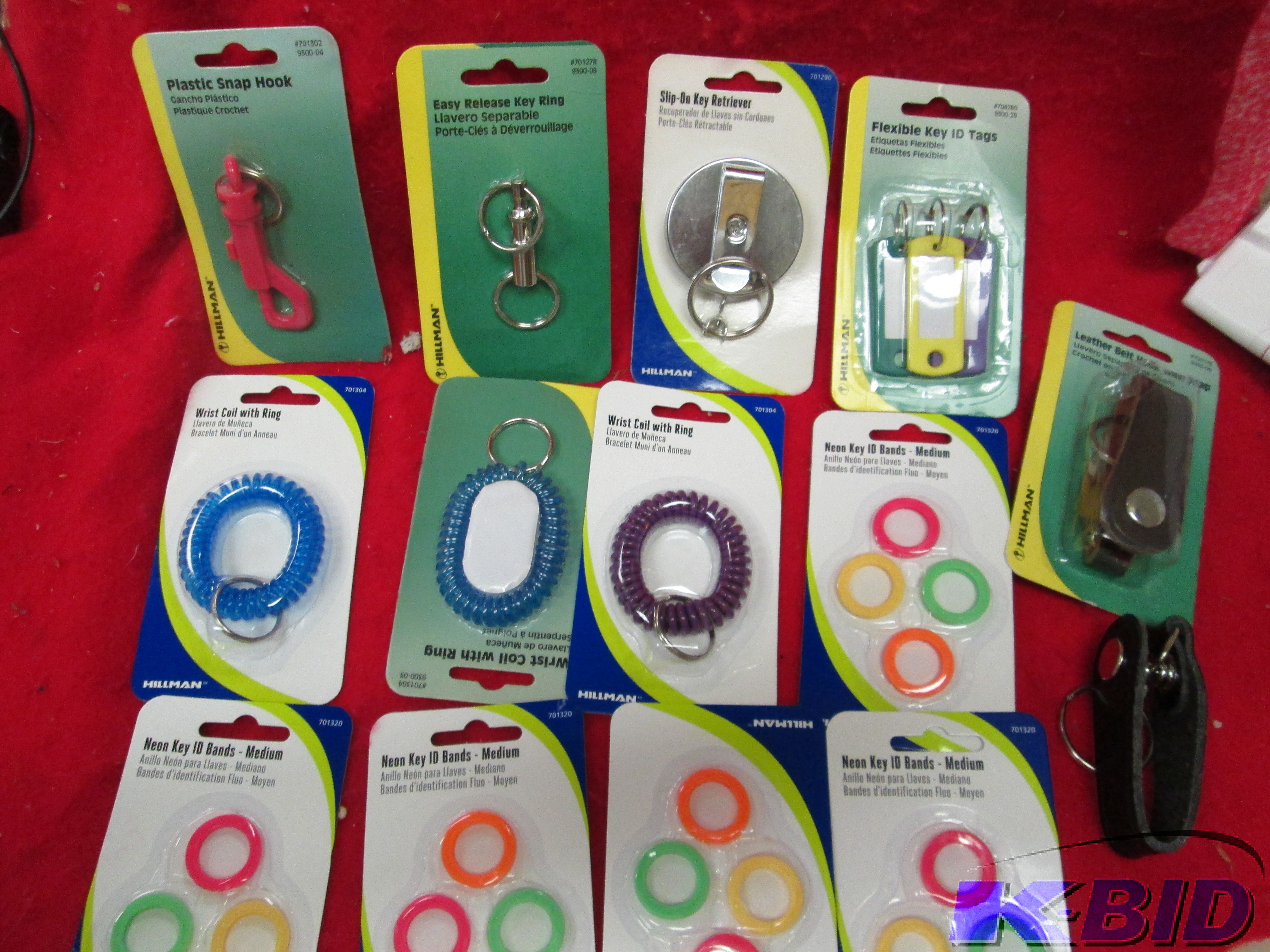 Qty 14 Plastic snap hook, Easy rele...
