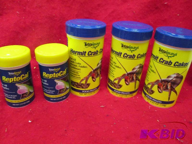 Tetra Hermit crab cakes and ReptoCa...