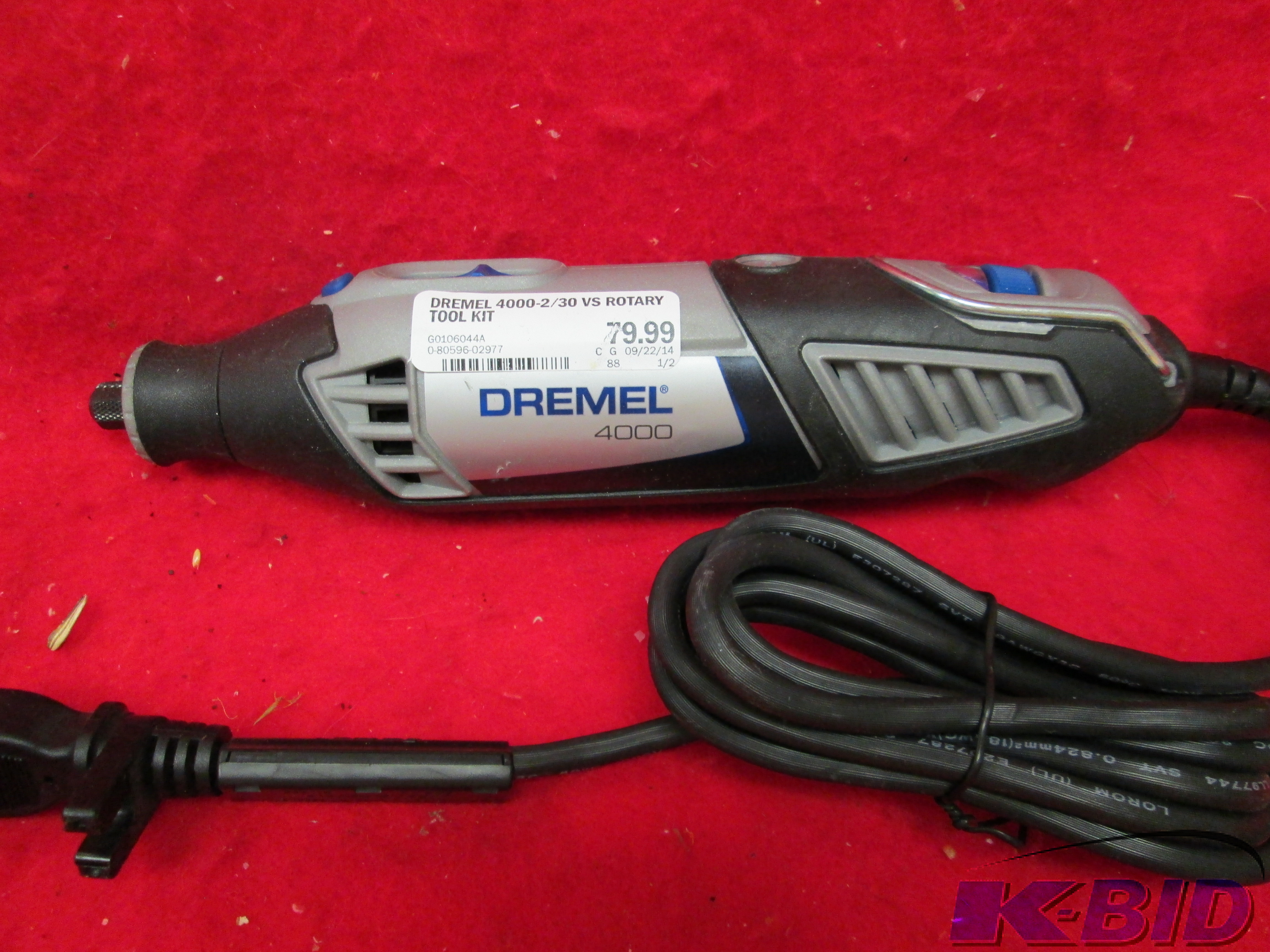 Dremel 4000-230 VS rotary tool ...