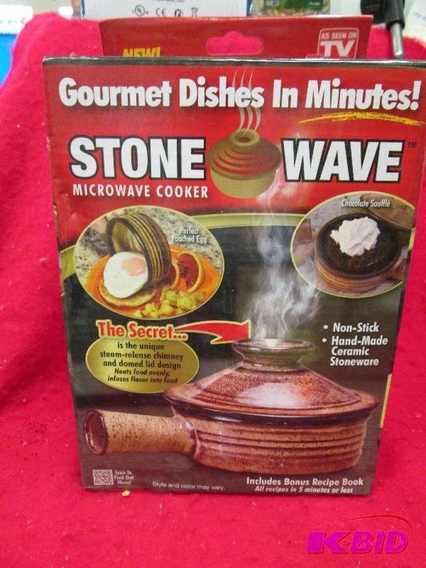 Gourmet dish in minutes Stone wave ...