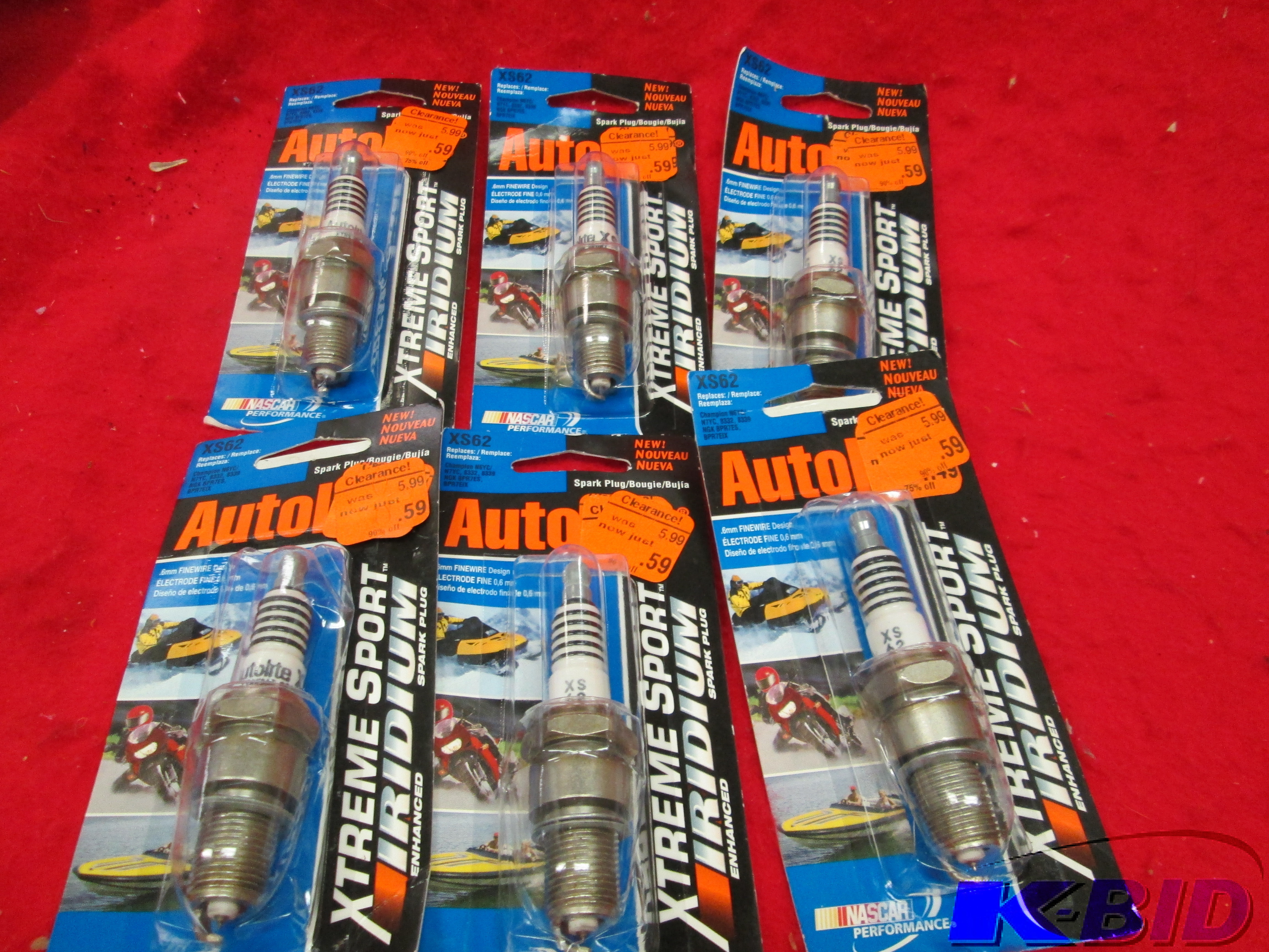 Qty 6 Auto lite Xtreme start Iridum...