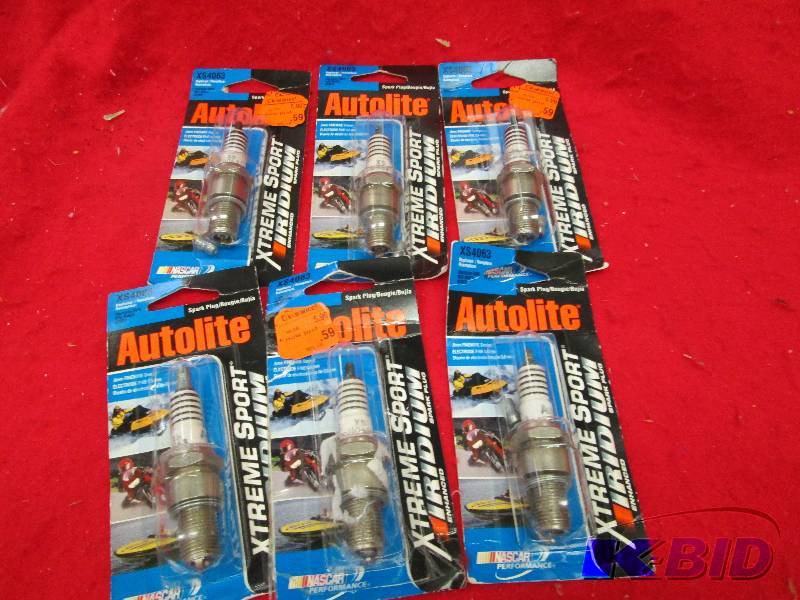 Qty 6 Auto lite Xtreme start Iridum...