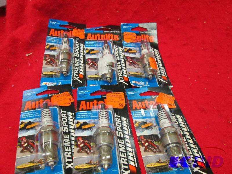 Qty 6 Auto lite Xtreme start Iridum...