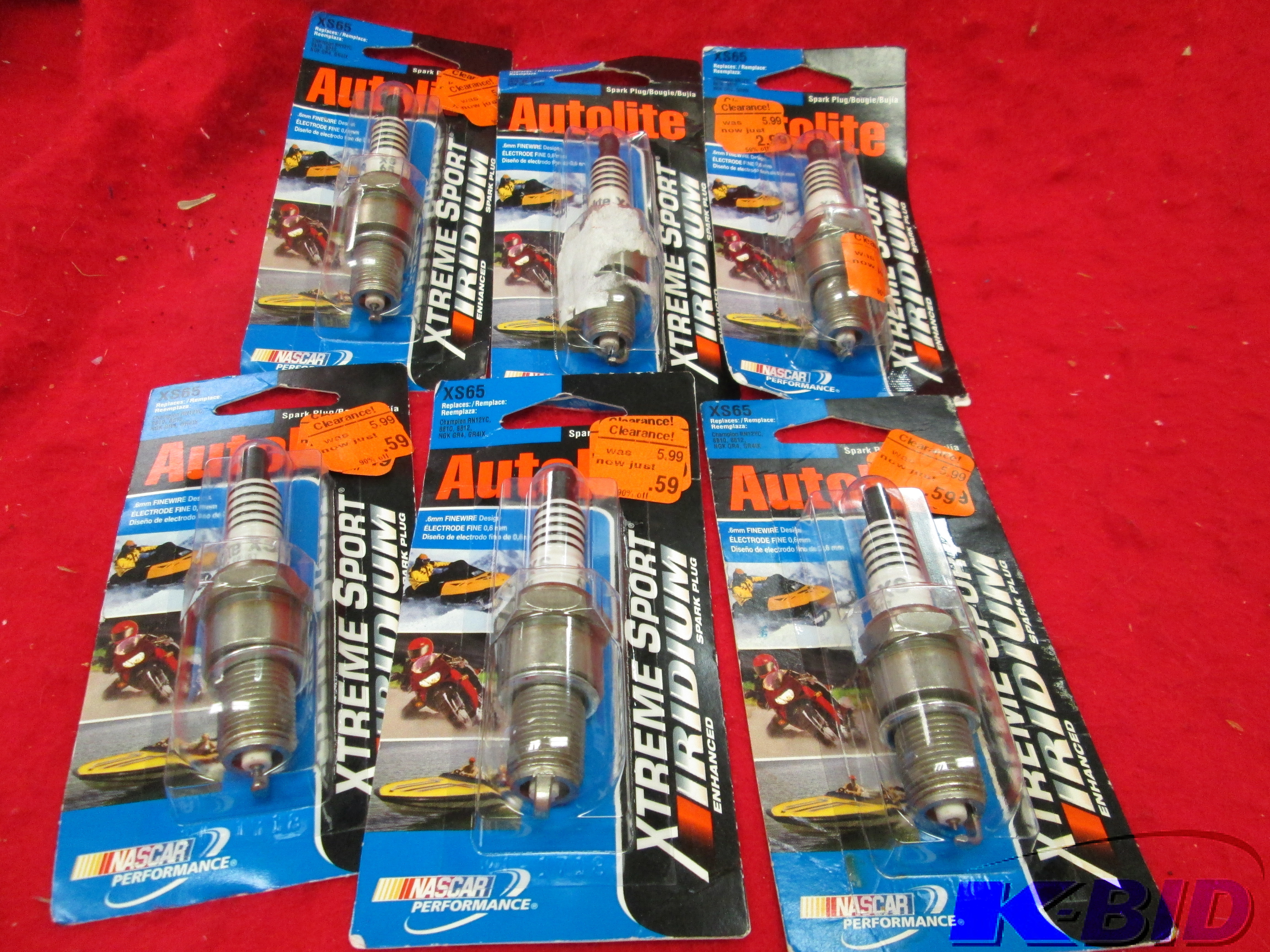 Qty 6 Auto lite Xtreme start Iridum...