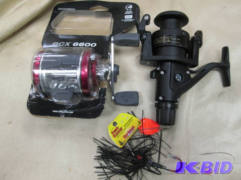Shimano R 4000 reel and Abu Garcia ...