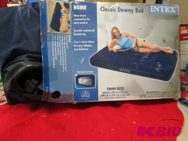 Intex Classic Downy Bed Twin Size 3...