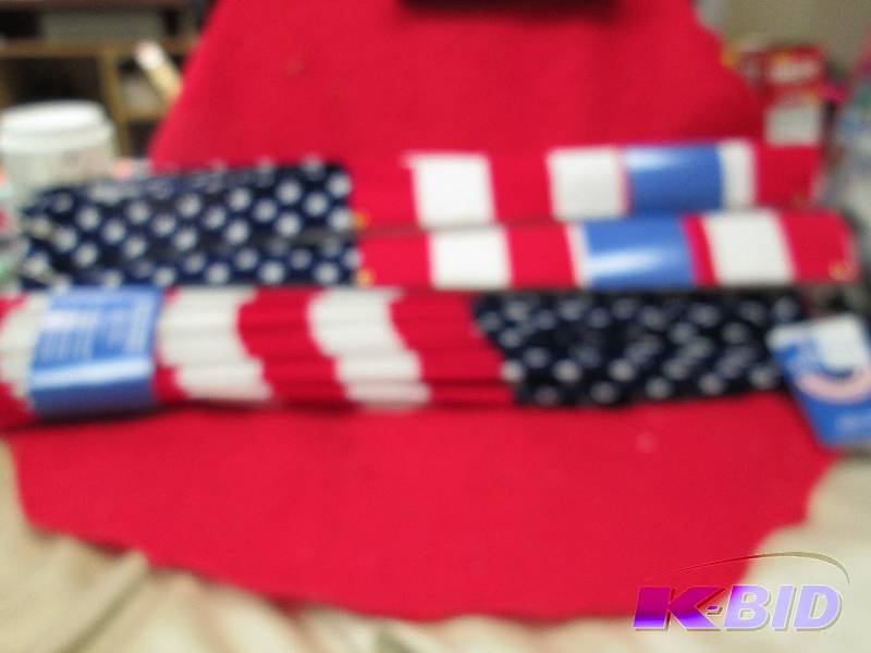Qty 3 Flag Bunting 24 in x48 in...
