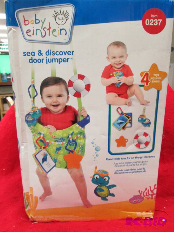 Baby Einstein sea and Discover door...