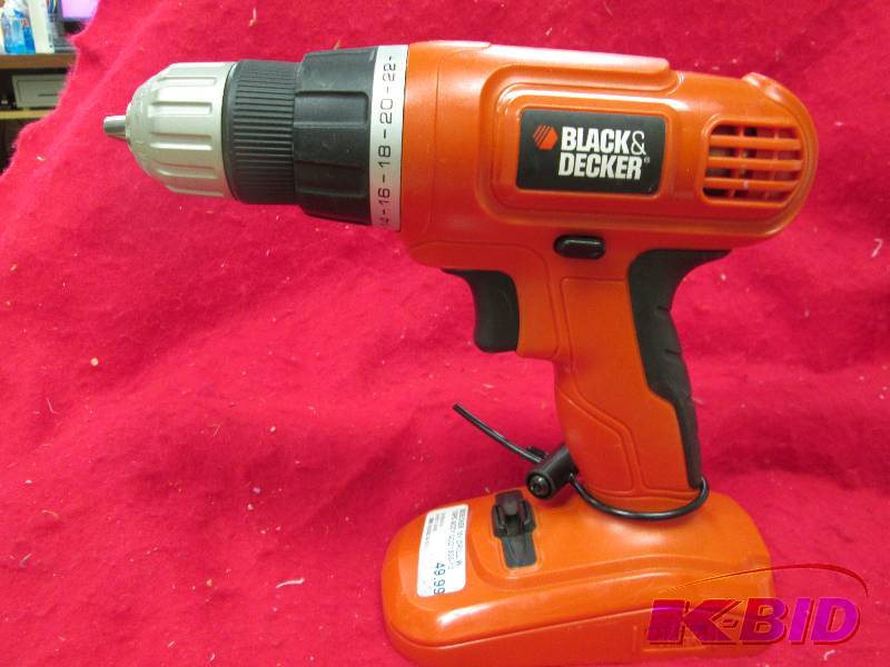 Black and Decker 18V Drill missing ...