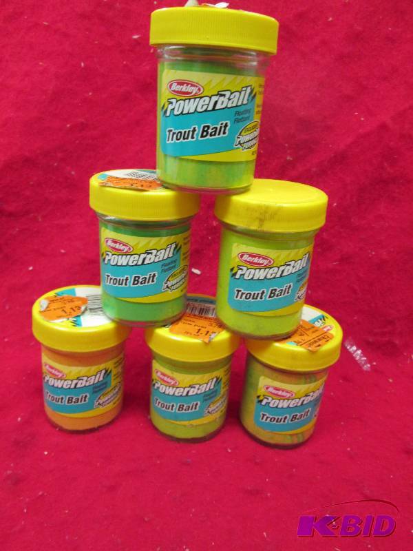 Qty 6 Berkley Power Bait  Trout Bai...