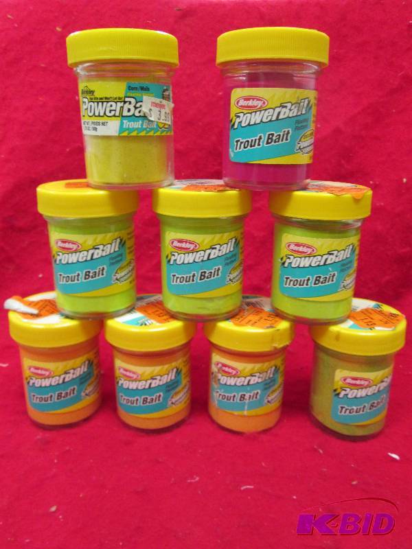 Qty 9 Berkley Power Bait  Trout Bai...