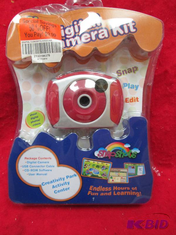 kids digital camera kit...