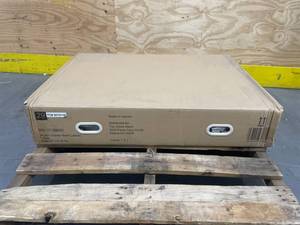 HAMPTON BAY Avondale 24 in. W x 24 in. D x 34.5 in. H Ready to Assemble Plywood Shake Drawer Base Kitchen Cabinet in Raven Black- MSRP $470