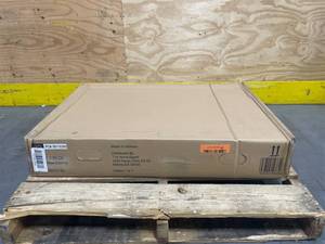 HAMPTON BAY Avondale 18 in. W x 24 in. D x 34.5 in. H Ready to Assemble Plywood Shaker Base Kitchen Cabinet in Raven Black- MSRP $288