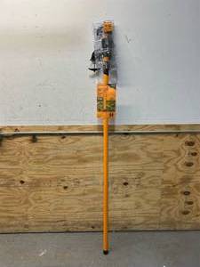 PowerLever 1-18 in. Cut Capacity Steel Saw Blade 15 in. Fiberglass Pole 14 ft. Tree Pruner Msrp $59.99