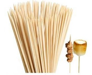 Natural Bamboo Skewers 60ct - Brand New