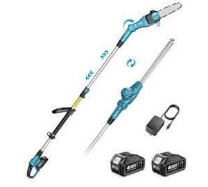 SEESII 2-in-1 Pole Saw & Hedge Trimmer Combo $129.99 Retail
