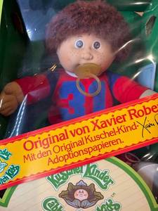 Cabbage Patch Kids - Arxon - German - Shag - Brown Hair - Brown Eyes - Boy - Dimples & Freckles - MIB