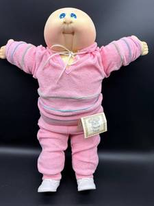 Cabbage Patch Kids - Softie - Bald - Blue Eyes - Girl