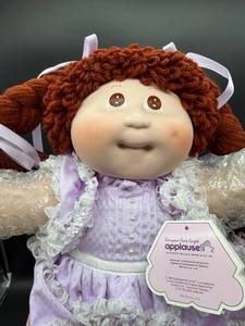 Vintage Cabbage Patch Kids Stephanie Anne Porcelain Doll 4881 16 in