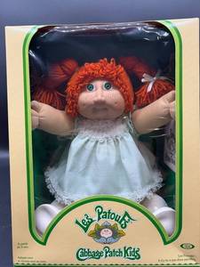 Cabbage Patch Kids - Ideal - Les Patoufs - French - Double Braided Ponytails - Orange Hair - Green Eyes - Girl - Dimples & Freckles- MIB