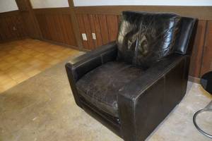 Leather Sofa Chair