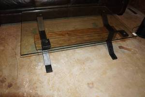 Glass Top Coffee Table