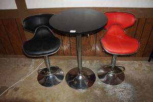 Bar Height Table and Stools