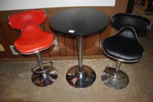 Bar Height Table and Stools
