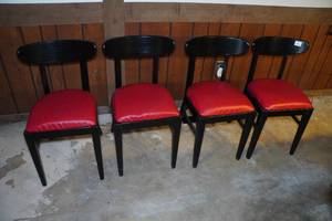 Set of Four Dining Room Chairs