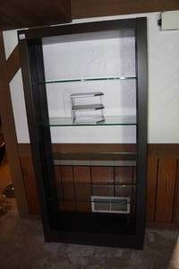 Glass Book Shelf