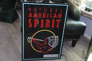 Natural American Spirit LED Sign - Doesnt Light