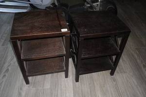 Set of Two End Tables