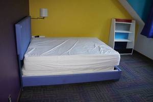 Bedroom Set - Bed, Shelf & Nightstand