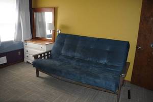 Futon and Dresser
