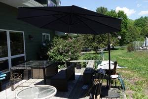 Cantilever Style Patio Umbrella - 10 Foot