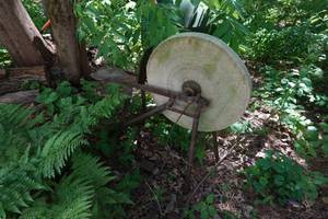 Antique Pedal Powered Grinding Stone