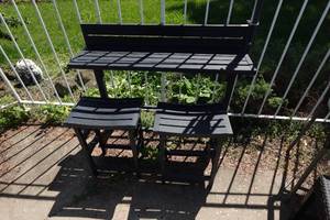 Outdoor Bar Height Table and Stools